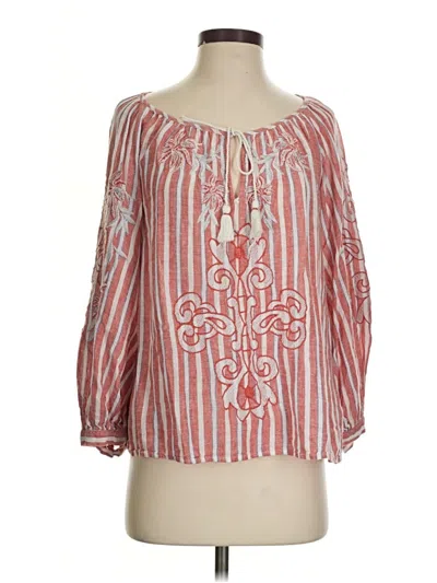 Pre-owned Akemi + Kin 3/4 Sleeve Blouse In Pink