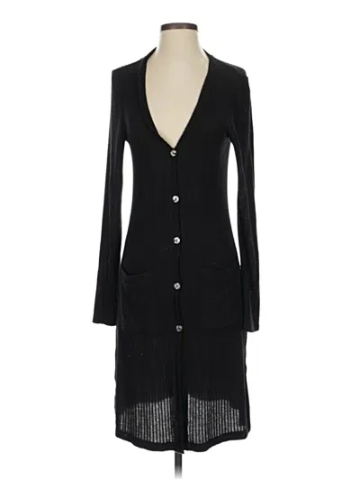 Pre-owned Akemi + Kin Cardigan Sweater In Black