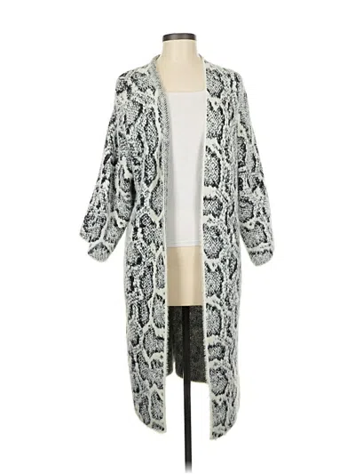 Pre-owned Akemi + Kin Cardigan Sweater In Gray