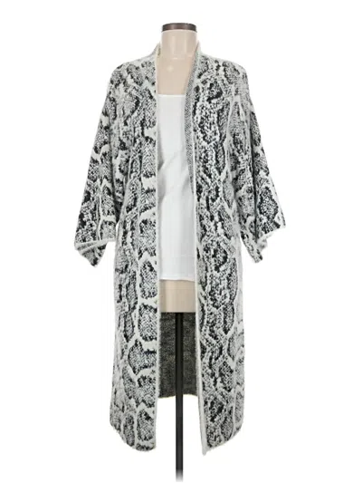 Pre-owned Akemi + Kin Cardigan Sweater In Gray