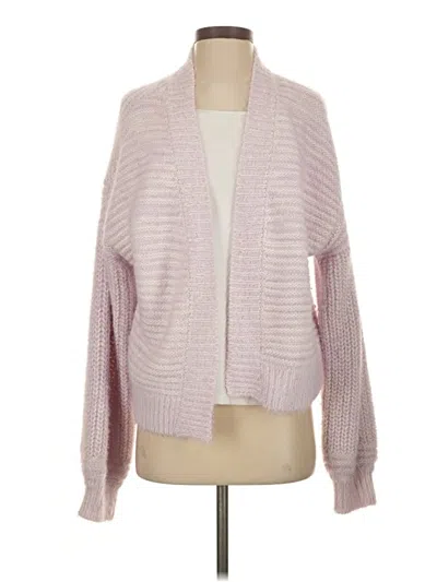 Pre-owned Akemi + Kin Cardigan Sweater In Pink