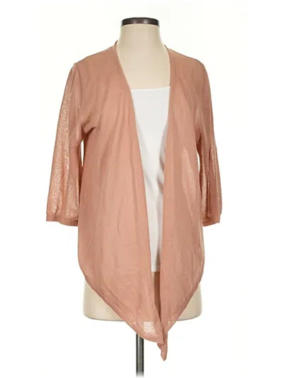 Pre-owned Akemi + Kin Cardigan Sweater In Tan