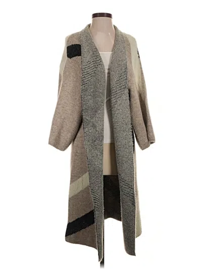 Pre-owned Akemi + Kin Cardigan Sweater In Tan