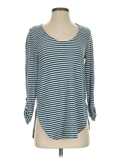 Pre-owned Akemi + Kin Cardigan Sweater In Teal