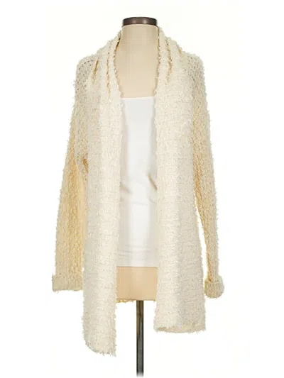 Pre-owned Akemi + Kin Cardigan Sweater In White