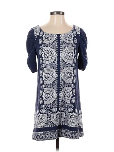 Pre-owned Akemi + Kin Casual Dress In Blue