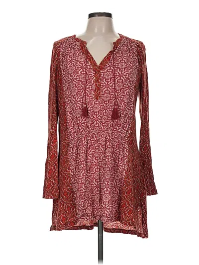 Pre-owned Akemi + Kin Casual Dress In Burgundy