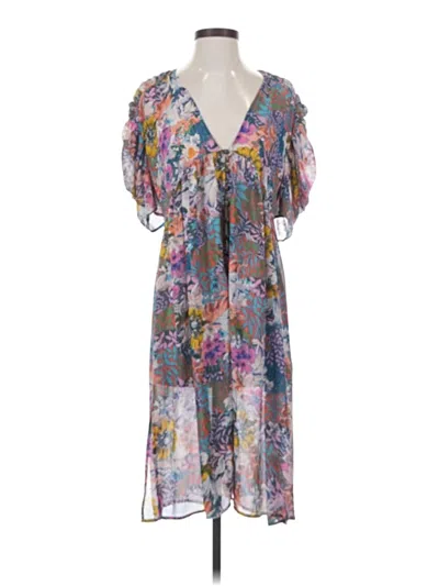 Pre-owned Akemi + Kin Casual Dress In Gray