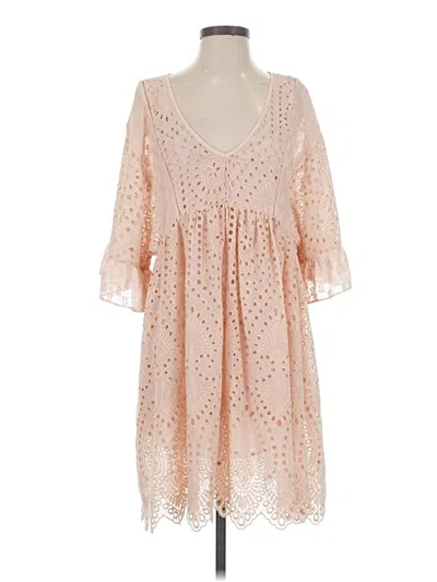 Pre-owned Akemi + Kin Casual Dress In Pink