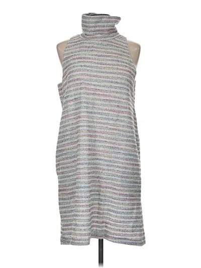 Pre-owned Akemi + Kin Casual Dress In Silver