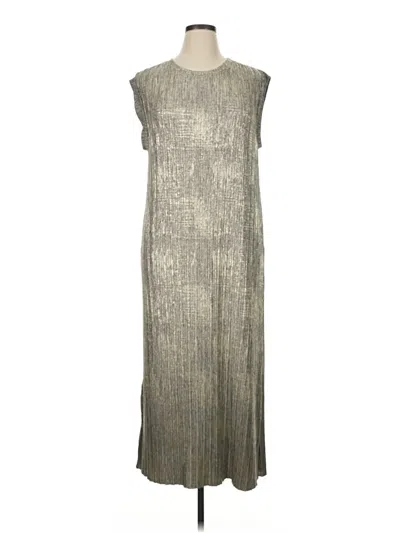Pre-owned Akemi + Kin Casual Dress In Silver
