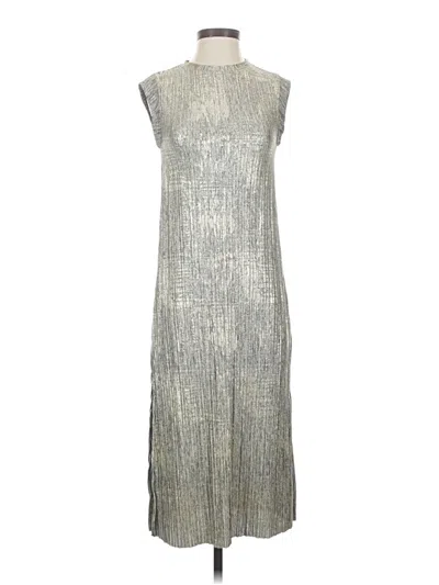Pre-owned Akemi + Kin Casual Dress In Silver