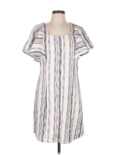 Pre-owned Akemi + Kin Casual Dress In White