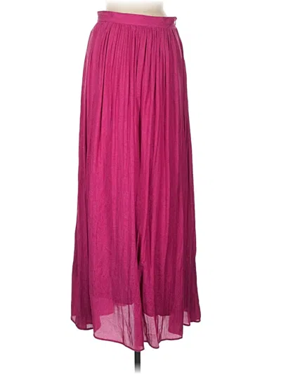 Pre-owned Akemi + Kin Casual Skirt In Burgundy