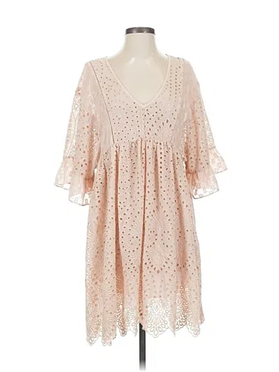 Pre-owned Akemi + Kin Cocktail Dress In Brown