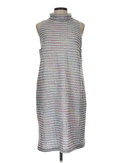 Pre-owned Akemi + Kin Cocktail Dress In Silver
