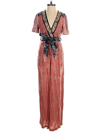 Pre-owned Akemi + Kin Jumpsuit In Red