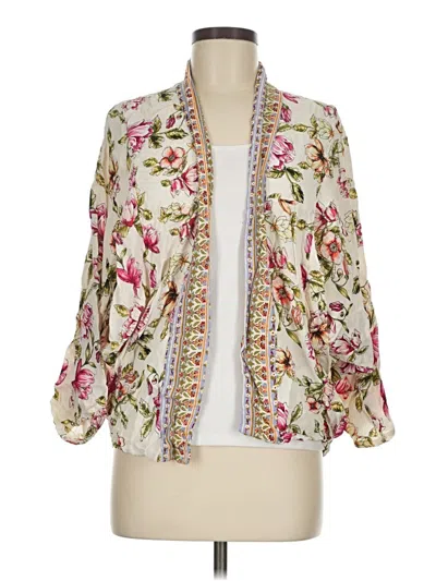 Pre-owned Akemi + Kin Kimono In Ivory