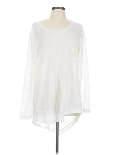 Pre-owned Akemi + Kin Long Sleeve T-shirt In Ivory