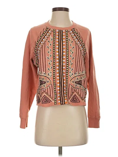 Pre-owned Akemi + Kin Long Sleeve T-shirt In Orange