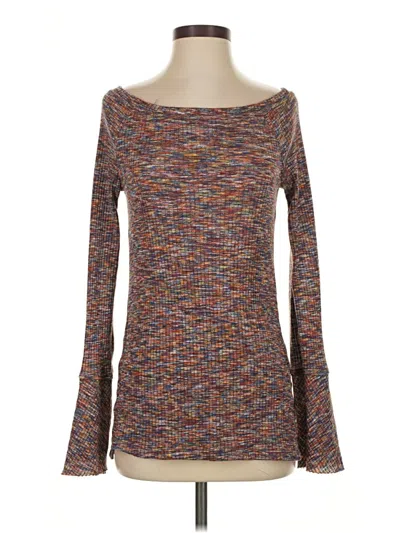 Pre-owned Akemi + Kin Pullover Sweater In Brown