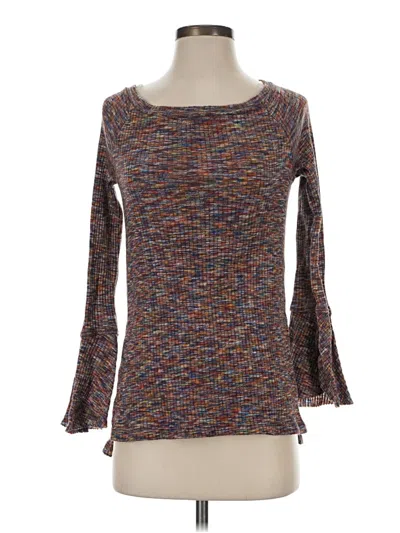 Pre-owned Akemi + Kin Pullover Sweater In Brown