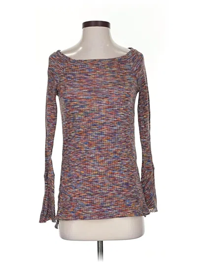 Pre-owned Akemi + Kin Pullover Sweater In Purple