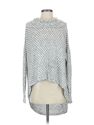 Pre-owned Akemi + Kin Pullover Sweater In Silver