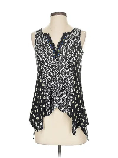 Pre-owned Akemi + Kin Sleeveless Blouse In Black