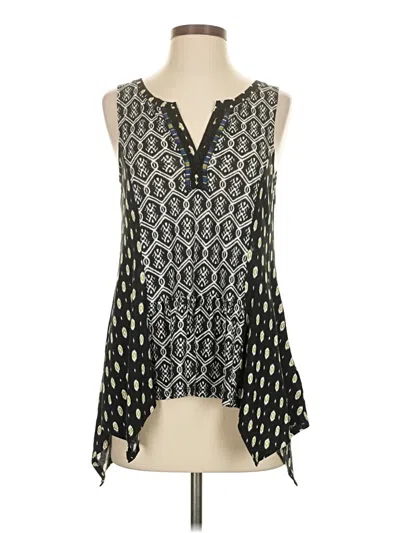 Pre-owned Akemi + Kin Sleeveless Blouse In Black