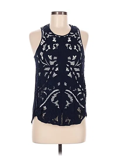 Pre-owned Akemi + Kin Sleeveless Blouse In Blue