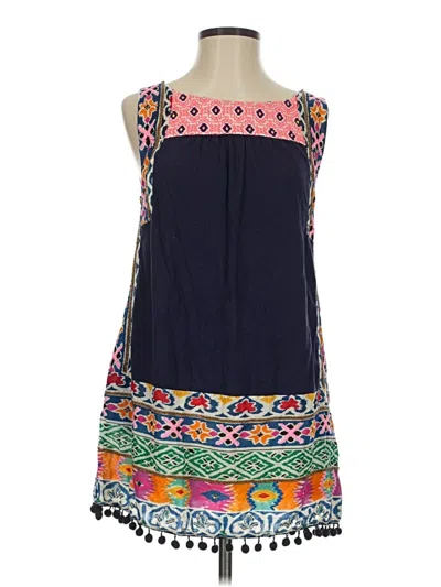Pre-owned Akemi + Kin Sleeveless Blouse In Blue