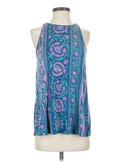 Pre-owned Akemi + Kin Sleeveless Blouse In Blue