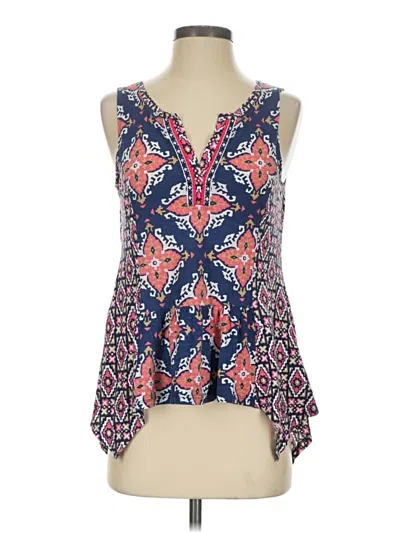 Pre-owned Akemi + Kin Sleeveless Blouse In Blue