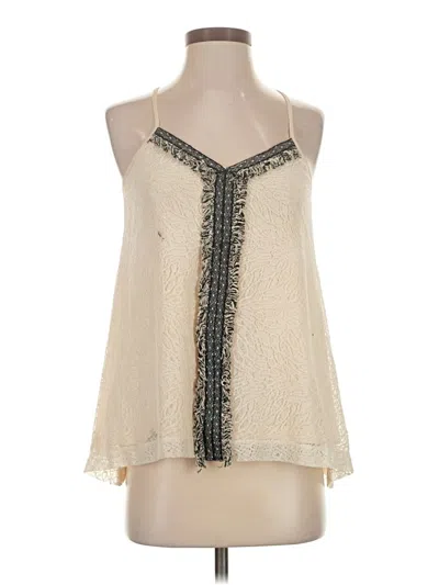 Pre-owned Akemi + Kin Sleeveless Blouse In Ivory