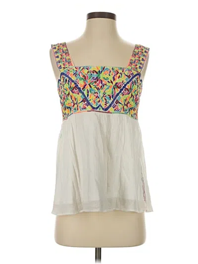 Pre-owned Akemi + Kin Sleeveless Blouse In Ivory