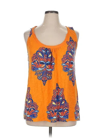 Pre-owned Akemi + Kin Sleeveless Blouse In Orange