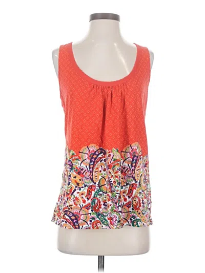 Pre-owned Akemi + Kin Sleeveless Blouse In Orange