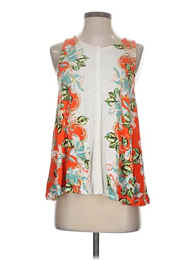 Pre-owned Akemi + Kin Sleeveless Blouse In Orange