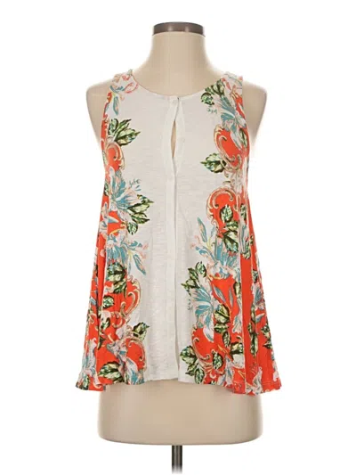 Pre-owned Akemi + Kin Sleeveless Blouse In Orange