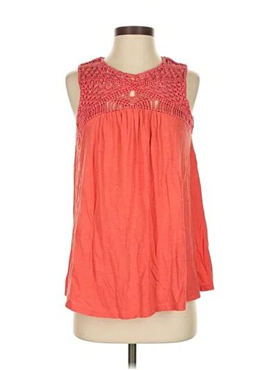 Pre-owned Akemi + Kin Sleeveless Blouse In Pink