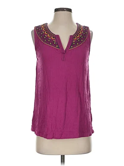 Pre-owned Akemi + Kin Sleeveless Blouse In Purple