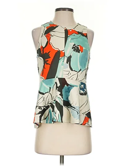 Pre-owned Akemi + Kin Sleeveless Blouse In Teal