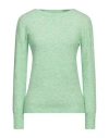 Akemi Woman Sweater Light Green Size 6 Polyamide, Wool, Baby Alpaca Wool, Elastane In Green