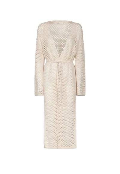 Akep Cardigan Woman  Point Net Luxury In Light