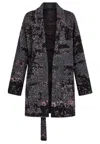 Akep Coat  Short Multifiber In Multi