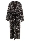 Akep Coats Multi Colour In Black