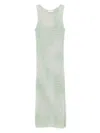 Akep Long Dress In Metallic Lurex