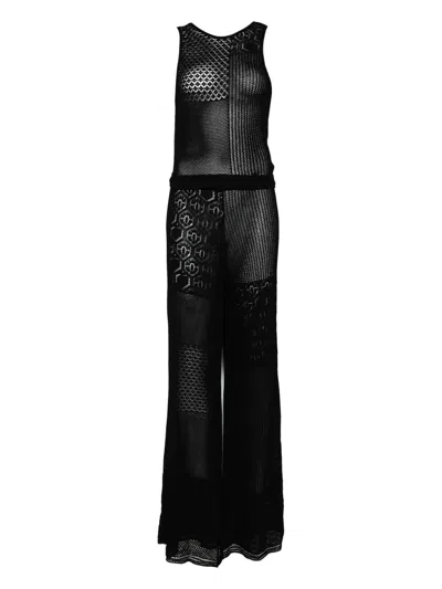 Akep Crochet-knit Jumpsuit