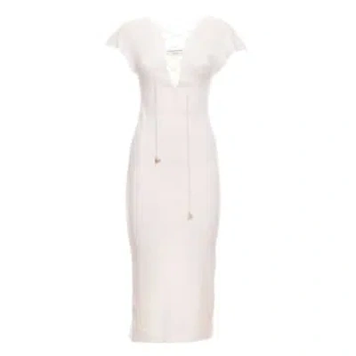 Akep Dress For Woman Vskd05080 Panna In White